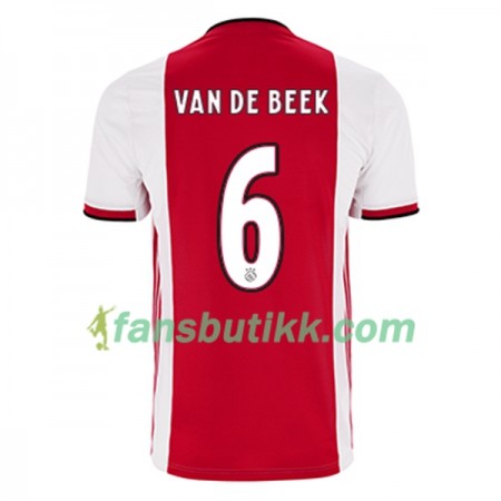 Fotballdrakt AFC Ajax Donny van de Beek 21 Hjemmetrøye 2019-2020 Kortermet
